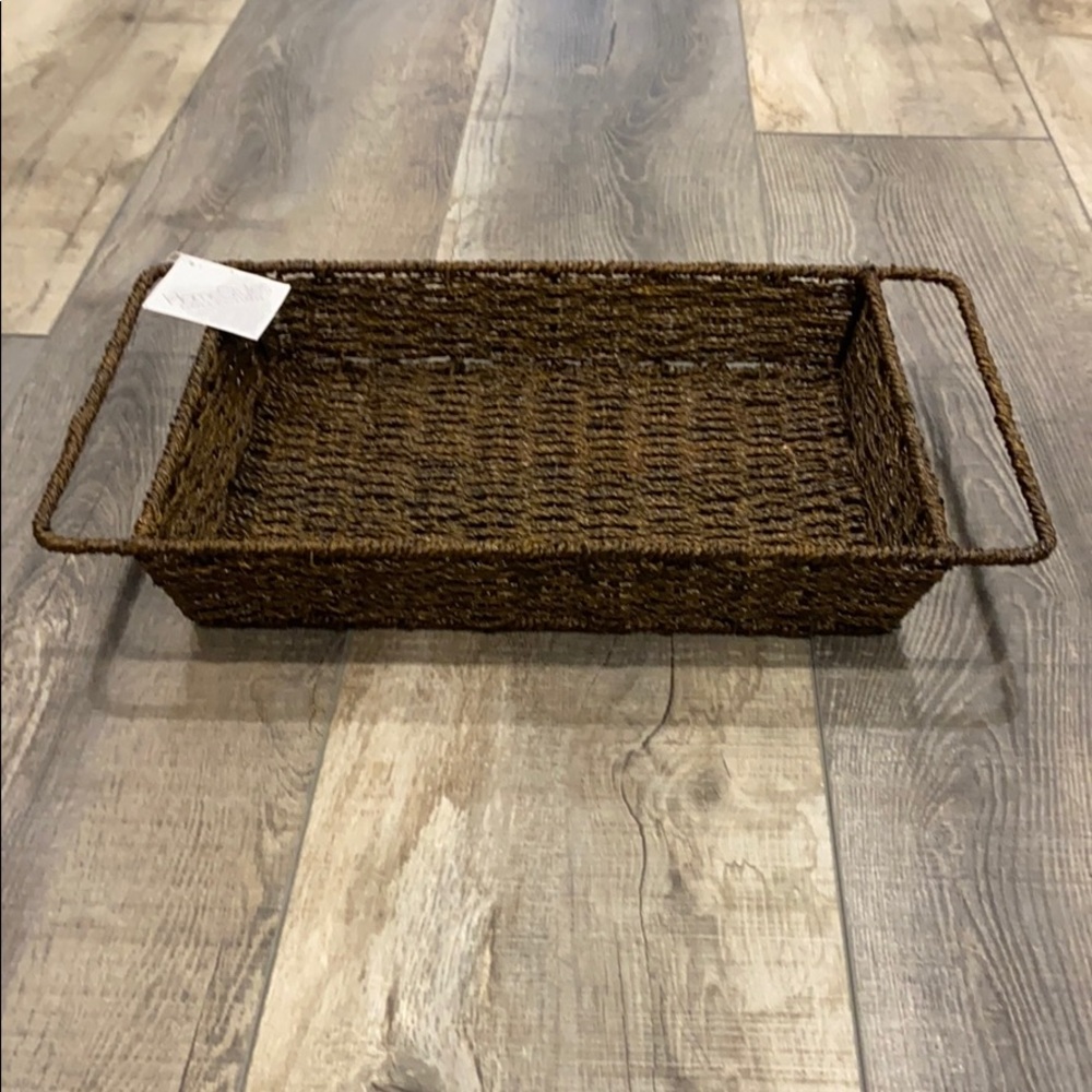 NWT Decor Basket Tray